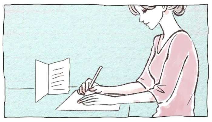 Cards - writing paper